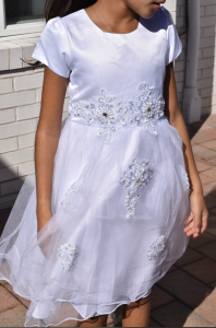 GIRLS COMMUNION DRESSES (0232369) WHITE